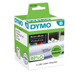 Etykiety Oryginalne DYMO LW-99012 (LW99012) (Biały) - DARMOWA DOSTAWA w 24h