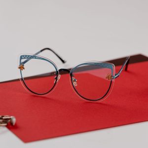 Okulary z filtrem światła niebieskiego do komputera zerówki 2534-3