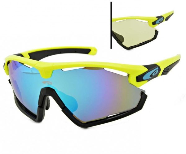 Okulary przeciwsłoneczne Goggle Viper E595-2 yellow/black