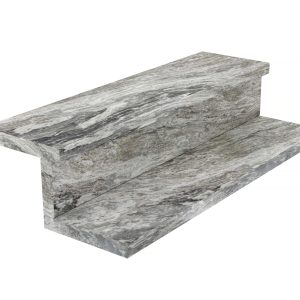 Schody marmurowe Fantasy Brown Mat 3cm