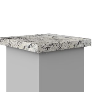 Daszek płaski granitowy Exotic White 2cm