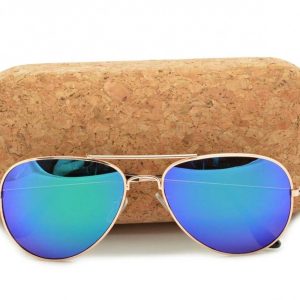 Okulary przeciwsłoneczne Lustrzane Pilotki Aviator 471-2