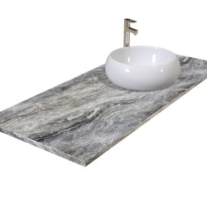 Blat łazienkowy z marmuru Fantasy Brown Mat 3cm