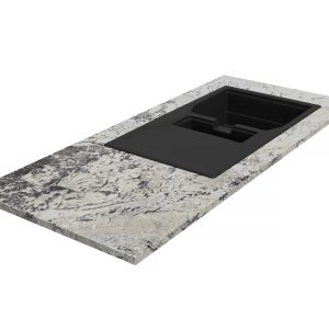 Blat kuchenny z granitu Exotic White 2cm