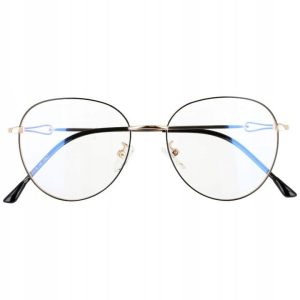 Okulary lenonki z filtrem BLUE LIGHT do komputera zerówki 2540-1