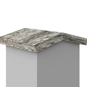 Daszek dwuspadzisty klejony granitowy Blue Dunes 3cm