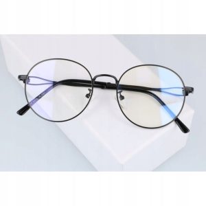 Okulary Lenonki z filtrem niebieskim BLUE LIGHT do komputera zerówki 2541-4