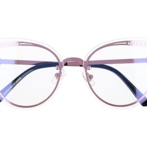 Okulary z filtrem światła niebieskiego do komputera zerówki 2534-5