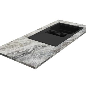 Blat kuchenny z marmuru Fantasy Brown Mat 3cm