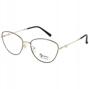 Okulary kocie oczy z filtrem BLUE LIGHT do komputera zerówki 2542-2