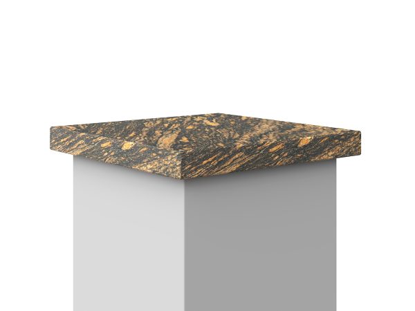 Daszek płaski granitowy Gold Antracite 3cm LAPPATO