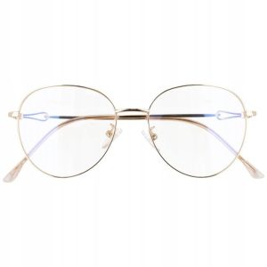 Okulary lenonki z filtrem BLUE LIGHT do komputera zerówki 2540