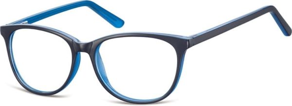 Oprawki okulary korekcyjne Sunoptic CP152D czarno-niebieskie
