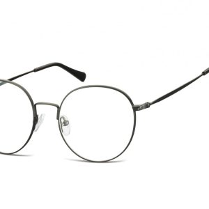 Lenonki okrągłe Okulary oprawki optyczne 915C czarne