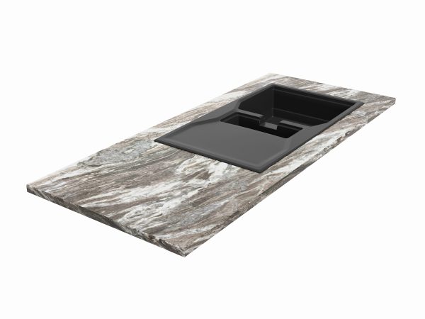 Blat kuchenny z marmuru Fantasy Brown Mat 2cm