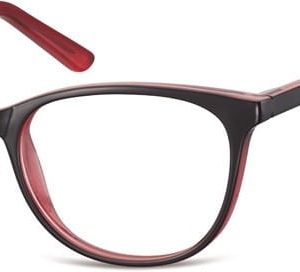 Oprawki okulary optyczne Sunoptic CP152F czarno-czerwone