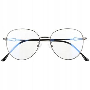 Okulary lenonki z filtrem BLUE LIGHT do komputera zerówki 2540-6