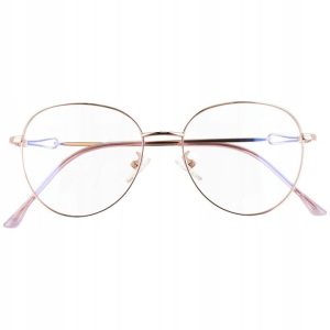 Okulary lenonki z filtrem BLUE LIGHT do komputera zerówki 2540-2