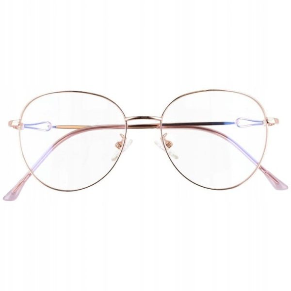 Okulary lenonki z filtrem BLUE LIGHT do komputera zerówki 2540-2