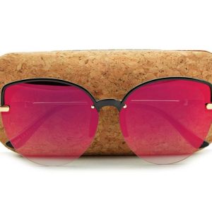 Okulary Kocie przeciwsłoneczne damskie Lustrzane STD-77
