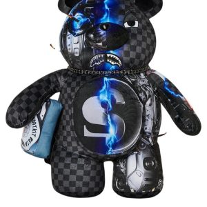 PLECAK W KSZTAŁCIE PLUSZOWEGO MISIA "CYBORG BEAR"