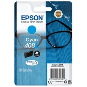 Tusz Oryginalny Epson 408 L (C13T09K24010) (Błękitny) - DARMOWA DOSTAWA w 24h