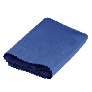 Ściereczka premium z mikrofibry do okularów 220g - niebieska 18x15