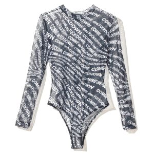 BODY Z DŁUGIMI RĘKAWAMI I MONOGRAMEM