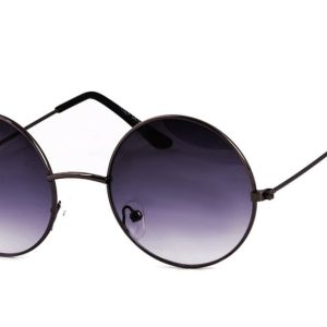 Lenonki czarne hippie retro 449A