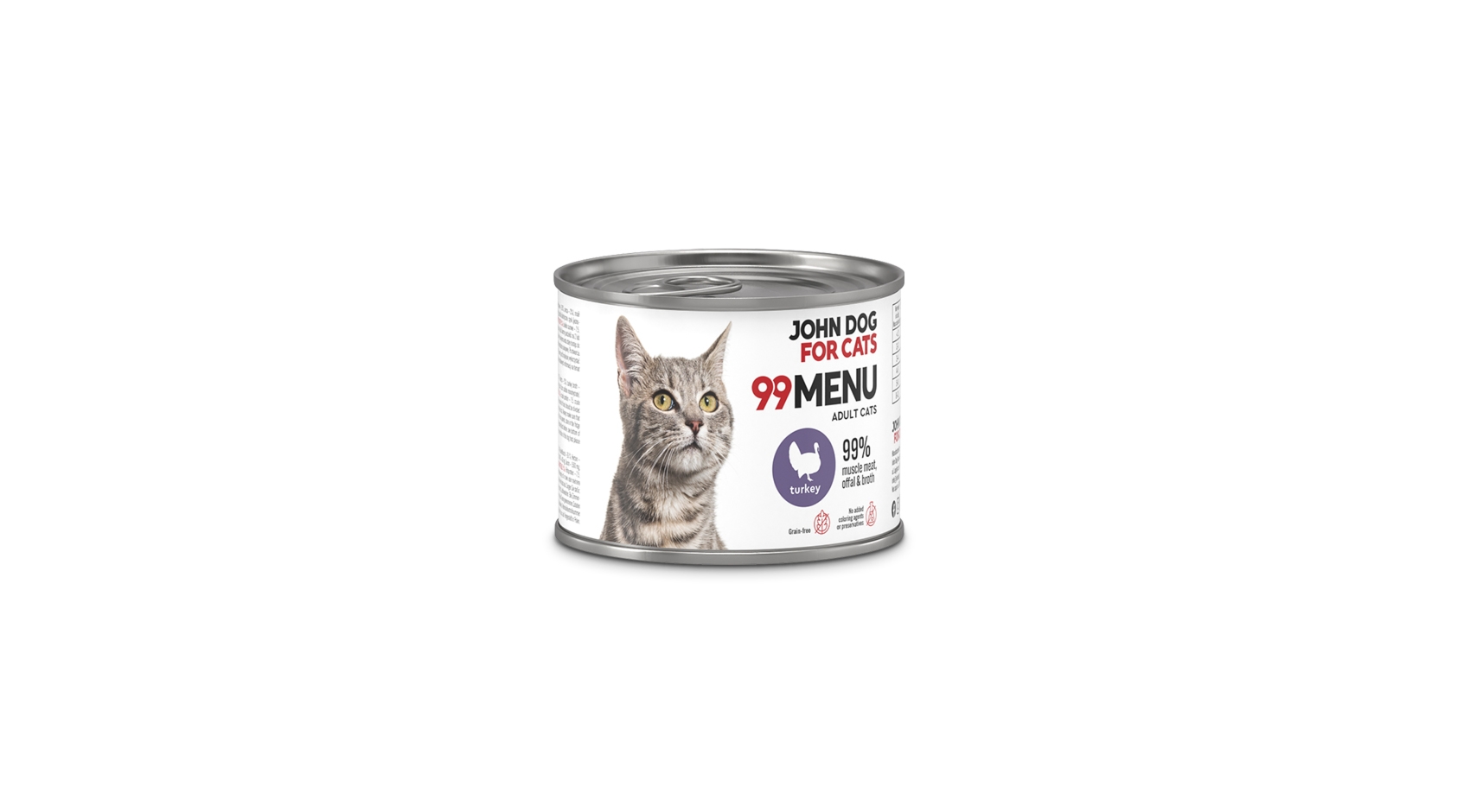 Karma mokra John Dog for Cats indyk - 200g