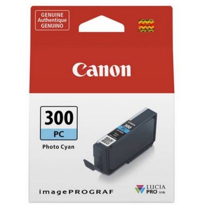 Tusz Oryginalny Canon PFI-300PC (PFI300PC) (Błękitny Foto) - DARMOWA DOSTAWA w 24h