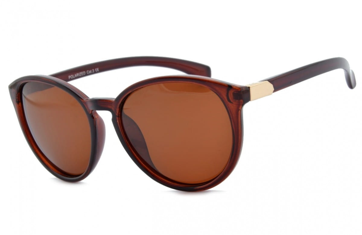 Damskie Okulary polaryzacyjne brązowe pol-635