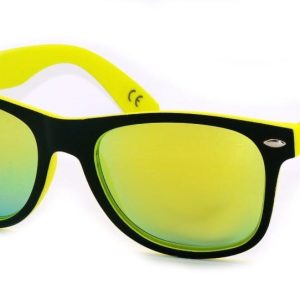 Czarno-seledynowe nerdy lustrzane polaryzacja DRS-63C6