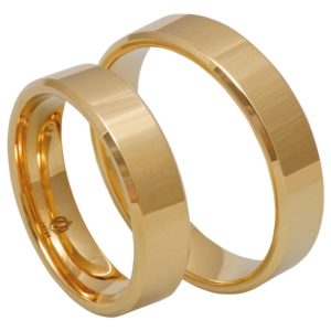 Obrączka z żółtego złota ŁK-18Z-light-k