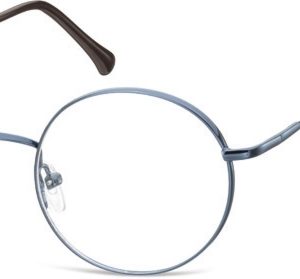 Lenonki okrągłe Okulary oprawki optyczne 926A ciemne niebieskie