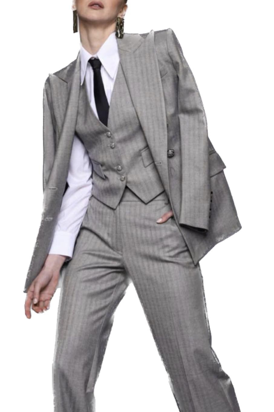 ELEGANCKA MARYNARKA Z OZDOBNYMI GUZIKAMI