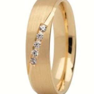 Obrączka z żółtego złota ST-269Z-m