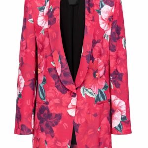 MARYNARKA W KWIATOWY PRINT "ESAGERATO"