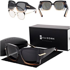 Okulary przeciwsłoneczne polaryzacyjne Nakładane na Korekcyjne FIT OVER POL-12-2