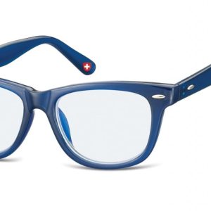 Dziecięce okulary z Filtrem Niebieskim do komputera zerówki Nerdy KBLF1B Granatowe