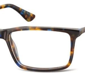 Prostokatne okulary oprawki korekcyjne Sunoptic AC48F panterkowe