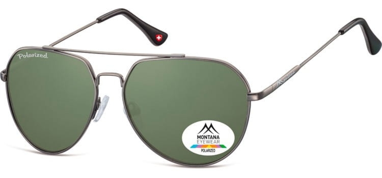 Pilotki okulary aviator Montana MP90A polaryzacyjne