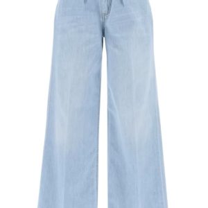 JEANSY TYPU WIDE LEG Z LOGO "POZZILLO"