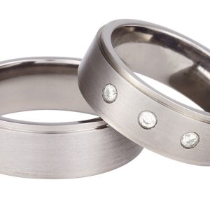 Obrączka z tytanu SWT-10/7-cyr