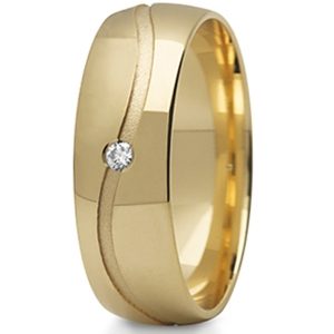 Obrączka z żółtego złota ST-286Z-k