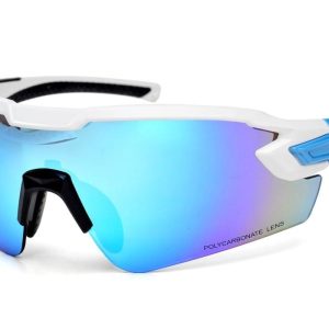 Biało niebieskie okulary sportowe ARCTICA S-316B przeciwsłoneczne