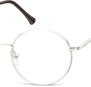 Lenonki okrągłe Okulary oprawki optyczne 926 srebrne