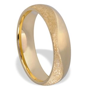 Obrączka z żółtego złota ŁN-17Z-m