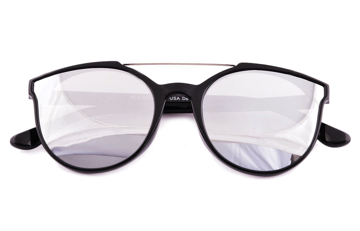 Damskie okulary przeciwsłoneczne lustrzanki hm-1624