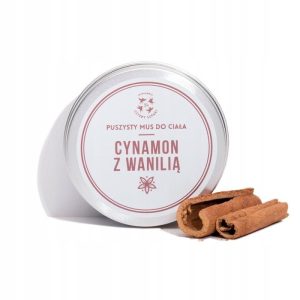 MUS DO CIAŁA CYNAMON WANILIA 4 SZPAKI NATURALNY!